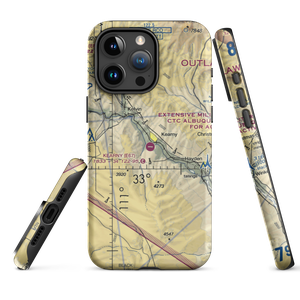 Kearny Airport (E67) VFR Sectional  Tough iPhone Case