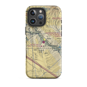 Kearny Airport (E67) VFR Sectional  Tough iPhone Case