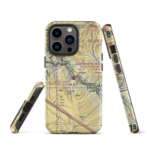 Kearny Airport (E67) VFR Sectional  Tough iPhone Case