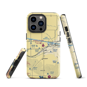 Kearny County Airport (36K) VFR Sectional  Tough iPhone Case