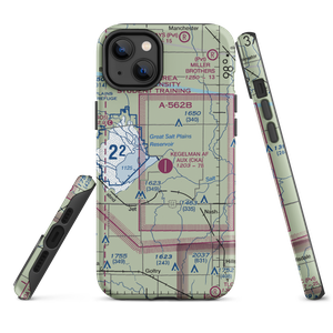 Kegelman AF Aux Field (CKA) VFR Sectional  Tough iPhone Case