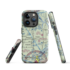 Keitzer Field (IA77) VFR Sectional  Tough iPhone Case