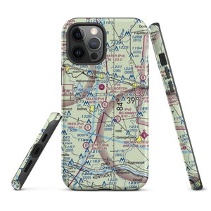 Kelch Airport (59OH) VFR Sectional  Tough iPhone Case