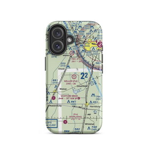 Keller Airfield (5AR7) VFR Sectional  Tough iPhone Case