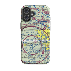 Kellers Strip (46OI) VFR Sectional  Tough iPhone Case