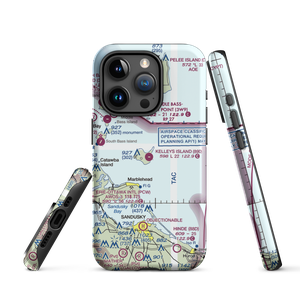 Kelleys Island Land Field (89D) VFR Sectional  Tough iPhone Case