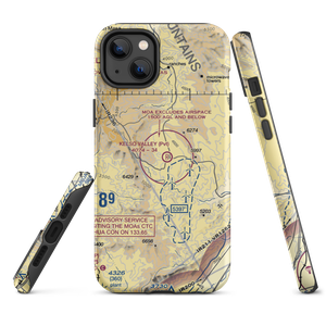 Kelso Valley Airport (CN37) VFR Sectional  Tough iPhone Case