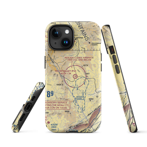 Kelso Valley Airport (CN37) VFR Sectional  Tough iPhone Case