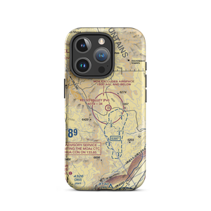 Kelso Valley Airport (CN37) VFR Sectional  Tough iPhone Case