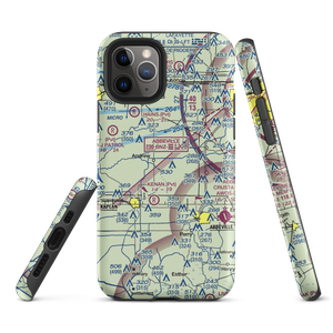 Ken Guidry Nr 4 Airport (62LA) VFR Sectional  Tough iPhone Case