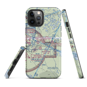 Kenai River Airpark (1AK4) VFR Sectional  Tough iPhone Case