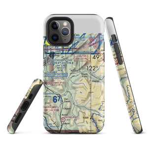 Kendall Airstrip (WN08) VFR Sectional  Tough iPhone Case