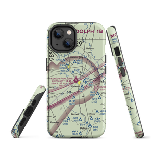 Kenedy Regional Airport (2R9) VFR Sectional  Tough iPhone Case