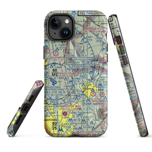 Kenley Airport (08OH) VFR Sectional  Tough iPhone Case