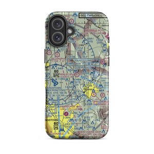 Kenley Airport (08OH) VFR Sectional  Tough iPhone Case