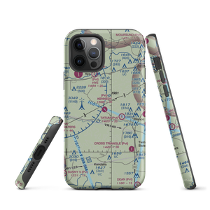 Kennedy Ranch Airport (50TX) VFR Sectional  Tough iPhone Case