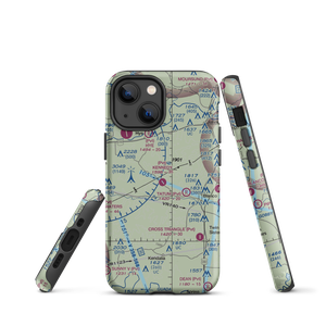 Kennedy Ranch Airport (50TX) VFR Sectional  Tough iPhone Case