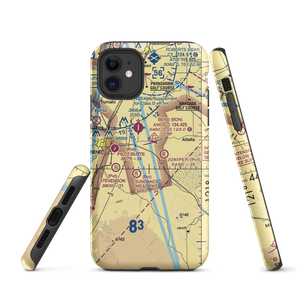 Kennel Airstrip (OR04) VFR Sectional  Tough iPhone Case