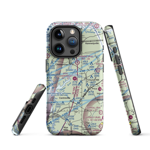 Kennersley Airport (MD23) VFR Sectional  Tough iPhone Case