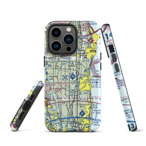 Kenosha Regional Airport (ENW) VFR Sectional  Tough iPhone Case