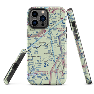 Kenstin Manor Airport (24IN) VFR Sectional  Tough iPhone Case