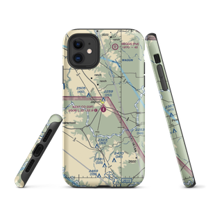 Kent County Airport (22F) VFR Sectional  Tough iPhone Case