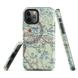 Kent's Flying Service Airport (5LA1) VFR Sectional  Tough iPhone Case