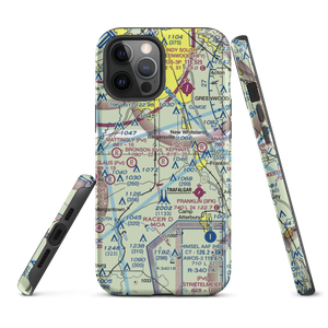 Kephart Field Airport (IN01) VFR Sectional  Tough iPhone Case