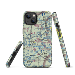 Kerby Field (MI84) VFR Sectional  Tough iPhone Case