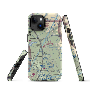 Kermizian Airport (0NY3) VFR Sectional  Tough iPhone Case