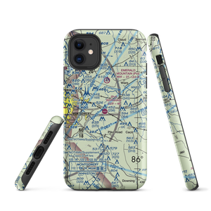 Kershaw Airport (AL12) VFR Sectional  Tough iPhone Case