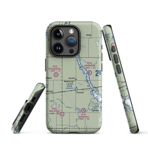 Kersten Brothers Airport (6NA7) VFR Sectional  Tough iPhone Case