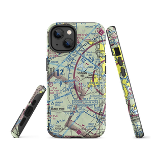 Keskinen Balloonport (RI16) VFR Sectional  Tough iPhone Case