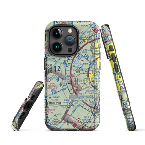 Keskinen Balloonport (RI16) VFR Sectional  Tough iPhone Case