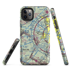 Keskinen Balloonport (RI16) VFR Sectional  Tough iPhone Case