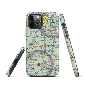 Kester Fly Inn Airport (18IN) VFR Sectional  Tough iPhone Case