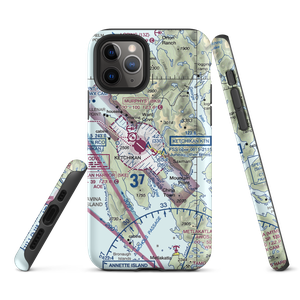 Ketchikan Harbor Seaplane Base (5KE) VFR Sectional  Tough iPhone Case