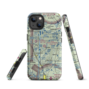 Kettle Moraine Airport (1WN1) VFR Sectional  Tough iPhone Case