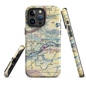 Key Way Airport (19WA) VFR Sectional  Tough iPhone Case