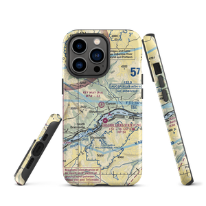 Key Way Airport (19WA) VFR Sectional  Tough iPhone Case