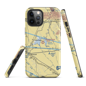 Keyhole Airport (01WY) VFR Sectional  Tough iPhone Case