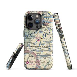 Keystone Airport (9PA7) VFR Sectional  Tough iPhone Case