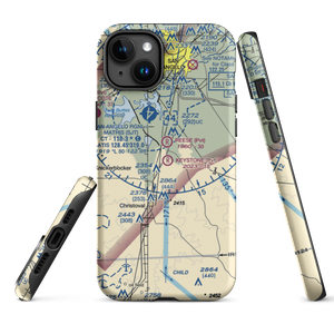 Keystone Ranch Airport (5TE6) VFR Sectional  Tough iPhone Case