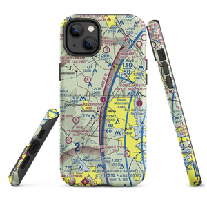 Kezer Air Ranch Airport (61TE) VFR Sectional  Tough iPhone Case