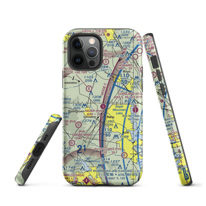 Kezer Air Ranch Airport (61TE) VFR Sectional  Tough iPhone Case