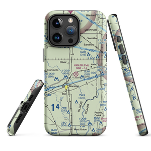 Kibler Airport (3LL3) VFR Sectional  Tough iPhone Case