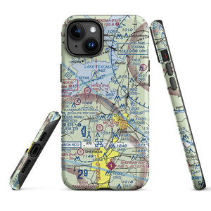 Kidd-Private Airport (TX12) VFR Sectional  Tough iPhone Case