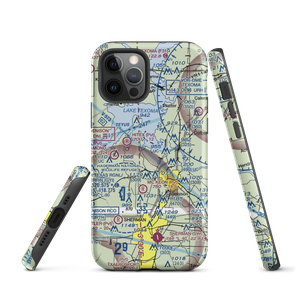 Kidd-Private Airport (TX12) VFR Sectional  Tough iPhone Case