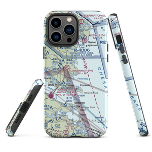 Kilmarnock/Tolbert Field (5VA9) VFR Sectional  Tough iPhone Case