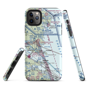 Kilmarnock/Tolbert Field (5VA9) VFR Sectional  Tough iPhone Case